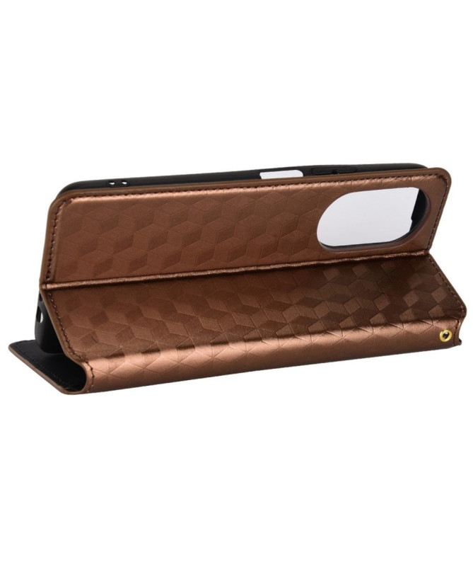 Housse Honor X7 flip cover design géométrie