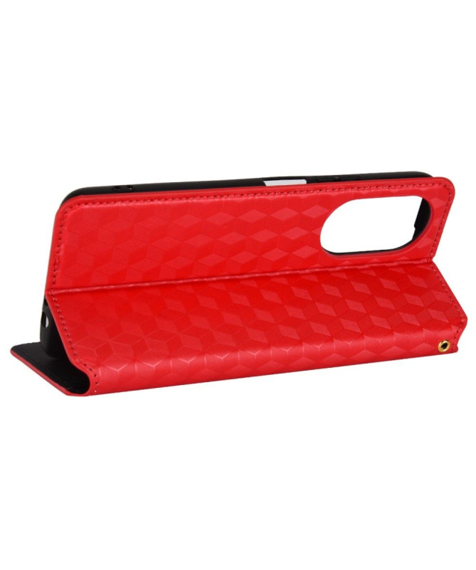 Housse Honor X7 flip cover design géométrie