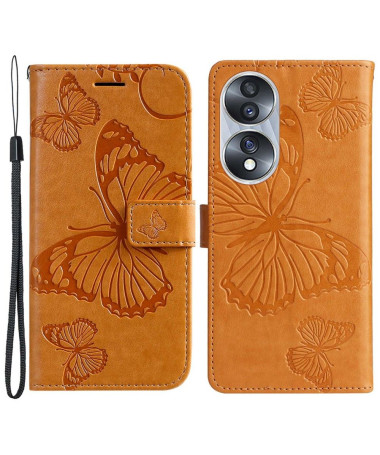 Housse Honor 70 Papillons fonction support