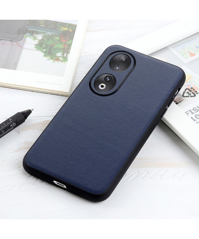 Coque Honor 90 Cuir Grainé