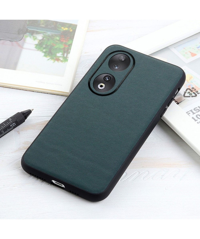 Coque Honor 90 Cuir Grainé