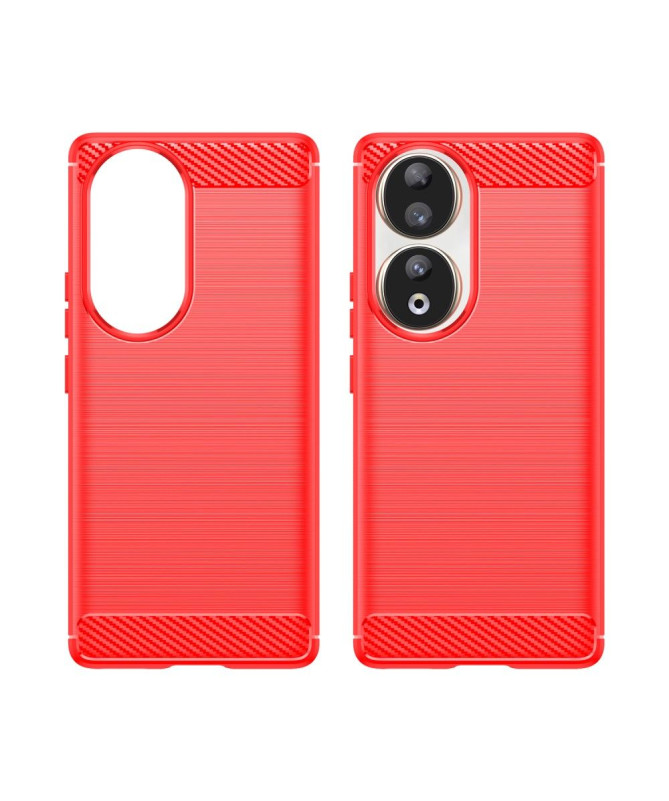 Coque Honor 90 effet brossé silicone