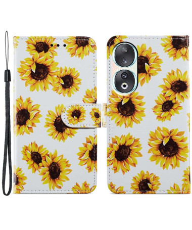 Housse Honor 90 Tournesol Fleur