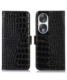 Housse Honor 90 Cuir véritable aspect croco