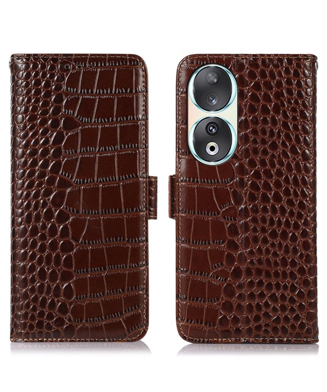 Housse Honor 90 Cuir véritable aspect croco