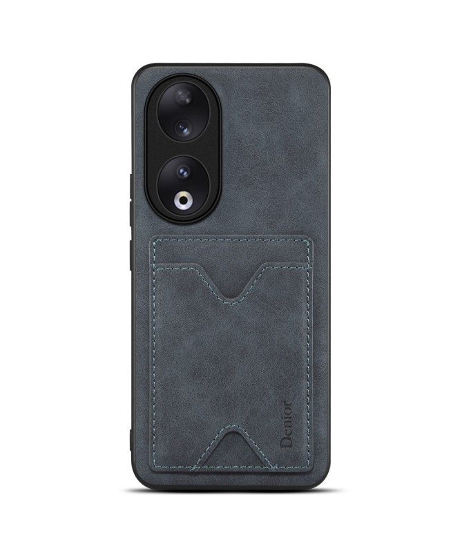 Coque Honor 90 Denior Effet Cuir Porte Cartes