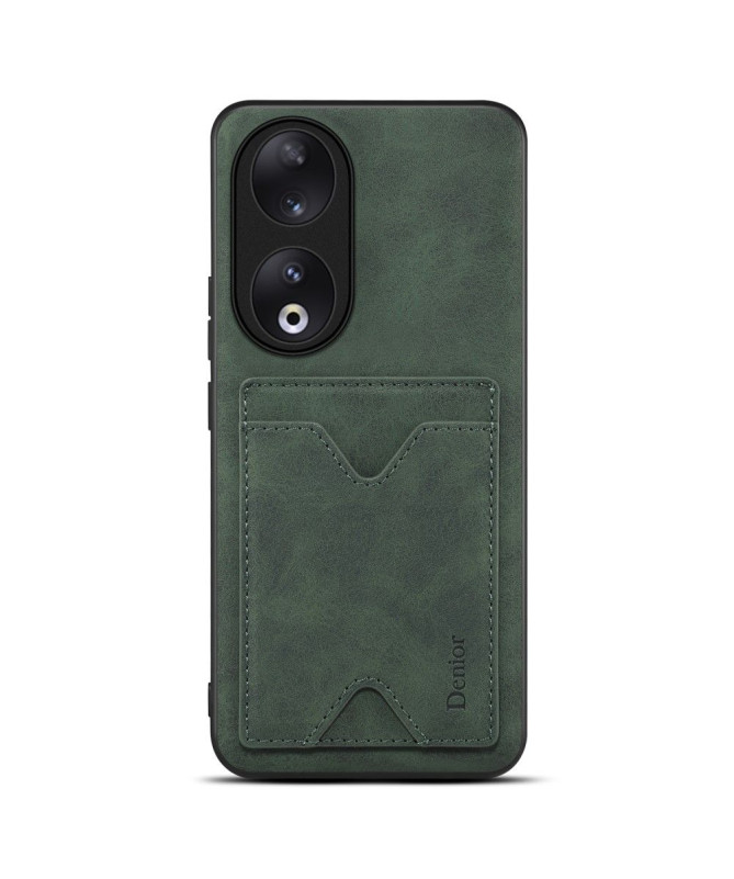 Coque Honor 90 Denior Effet Cuir Porte Cartes