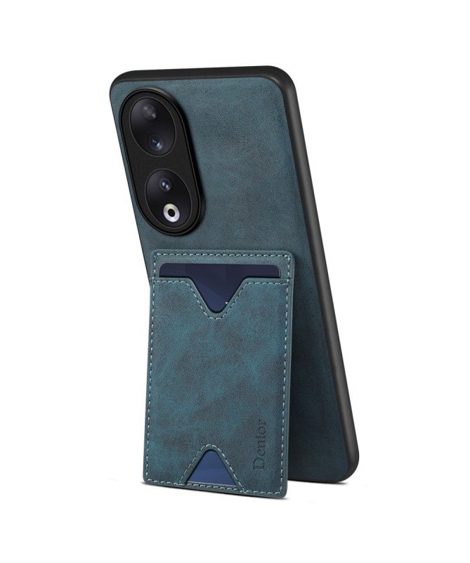 Coque Honor 90 Denior Effet Cuir Porte Cartes