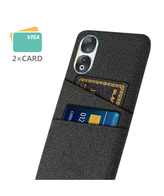 Coque Honor 90 Tissu Porte-Cartes