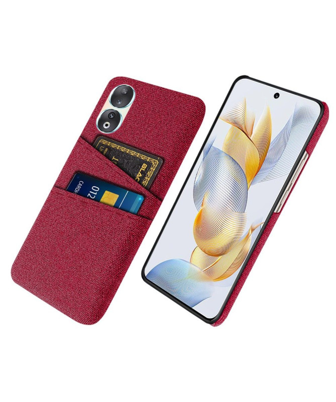 Coque Honor 90 Tissu Porte-Cartes