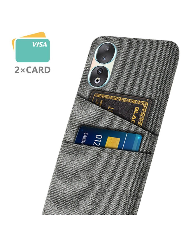 Coque Honor 90 Tissu Porte-Cartes