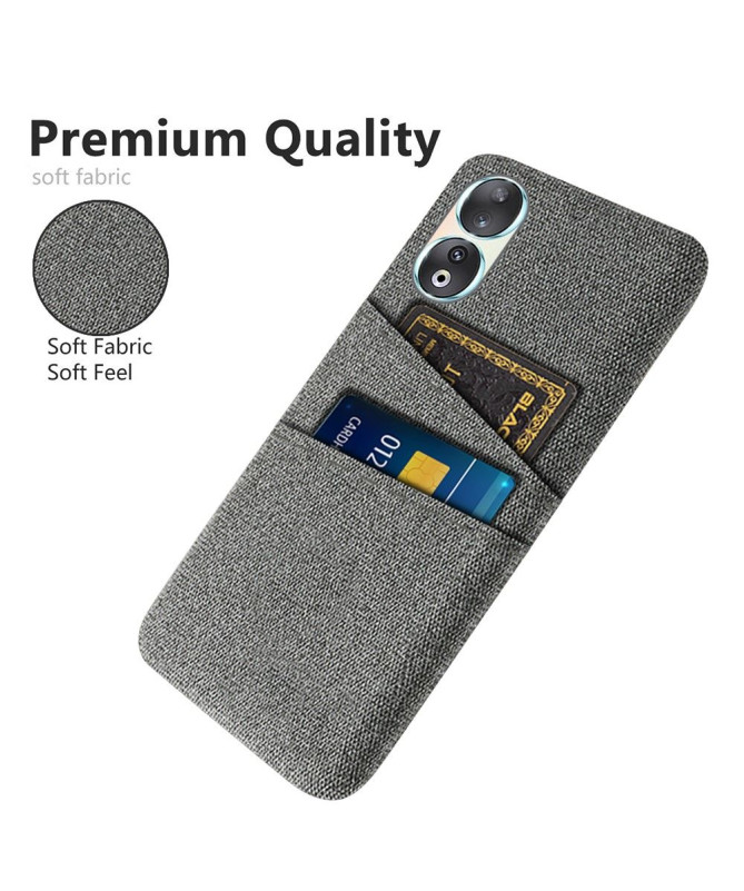 Coque Honor 90 Tissu Porte-Cartes