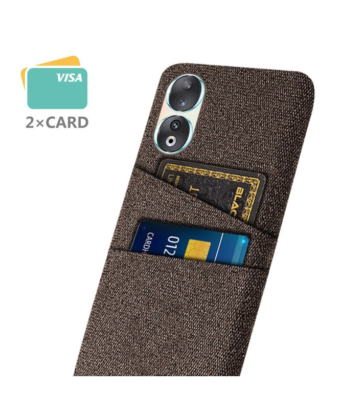 Coque Honor 90 Tissu Porte-Cartes