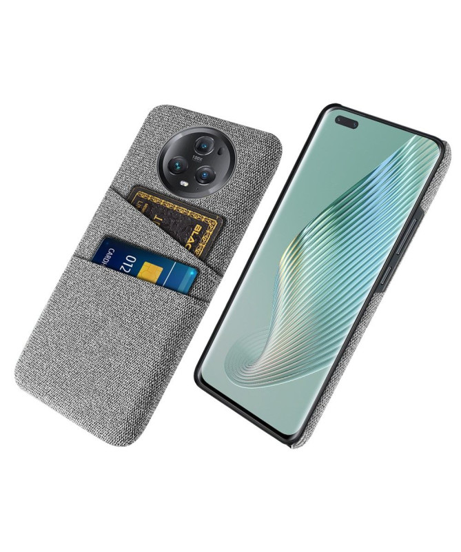 Coque Honor Magic 5 Pro Tissu Porte-Cartes