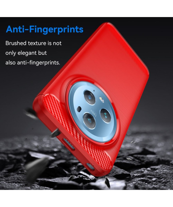 Coque Honor Magic 5 Pro Flexible Effet Brossé