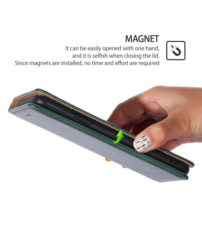 Flip cover Honor Magic 5 Lite PURE simili cuir