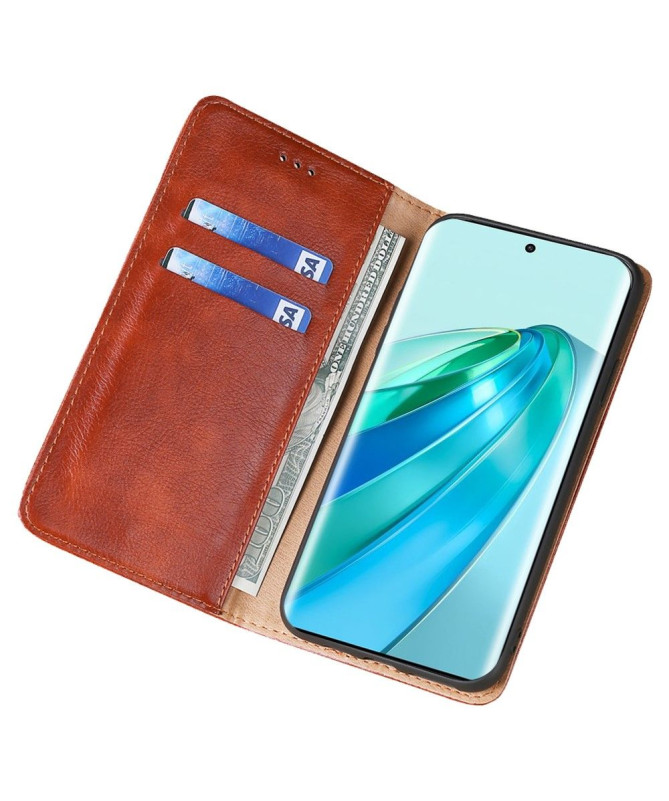 Flip cover Honor Magic 5 Lite PURE simili cuir