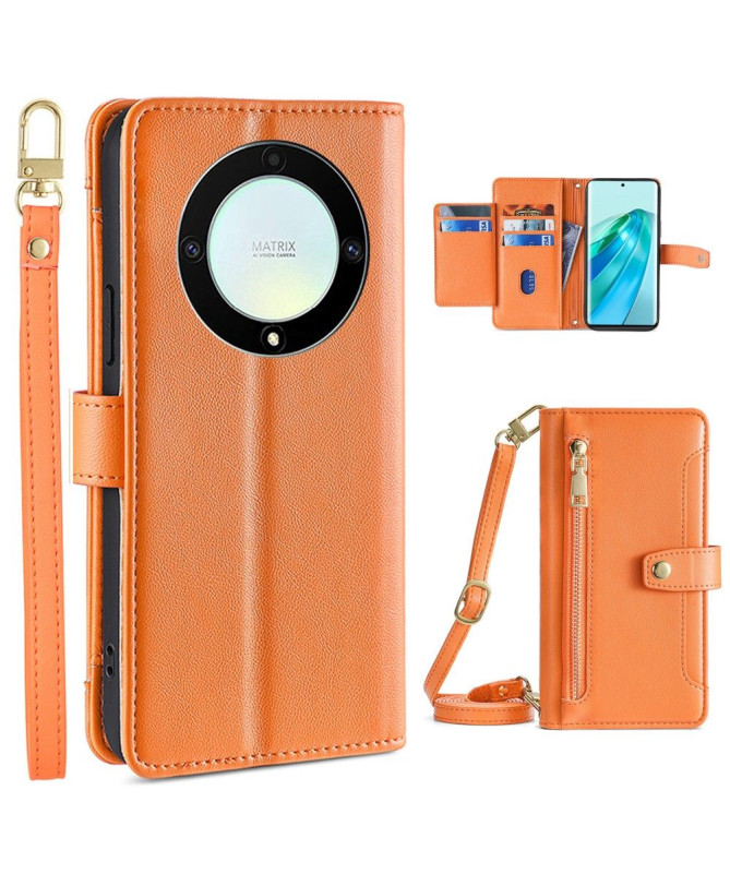 Housse Honor Magic 5 Lite Premium Multi-compartiments