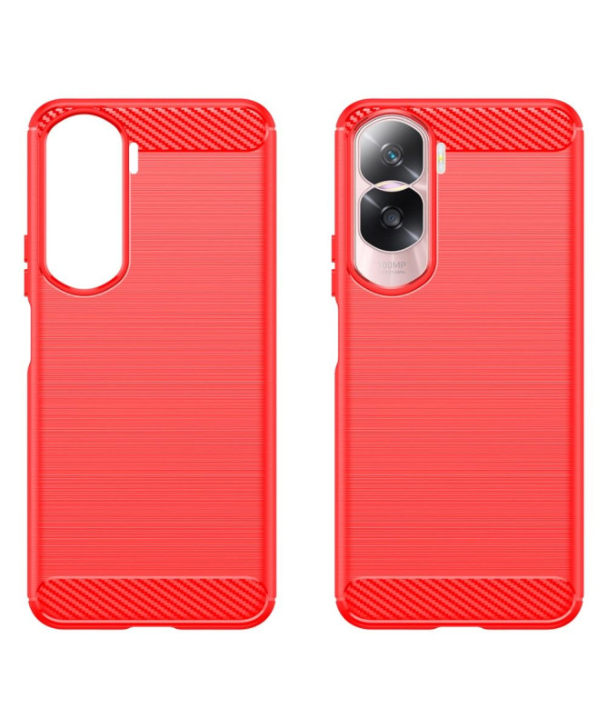 Coque Honor 90 Lite effet brossé silicone