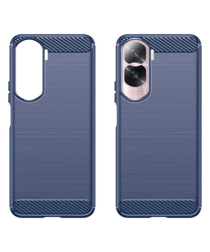 Coque Honor 90 Lite effet brossé silicone