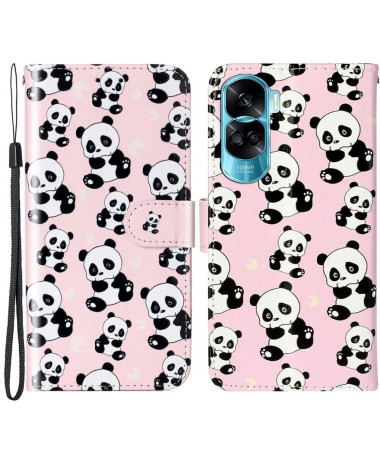 Housse Honor 90 Lite multiples pandas