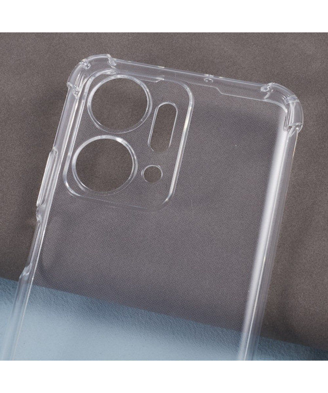 Coque Honor X7a transparente à cordon bandoulière