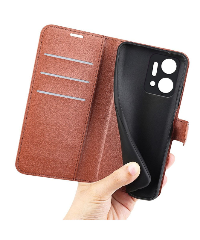 Housse Honor X7a portefeuille style cuir
