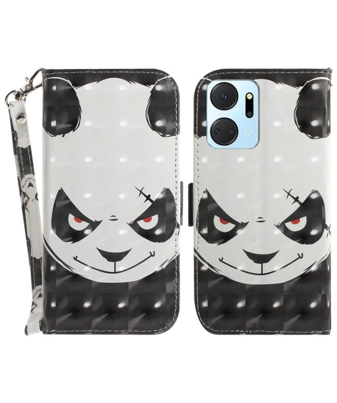 Housse Honor X7a Panda maléfique