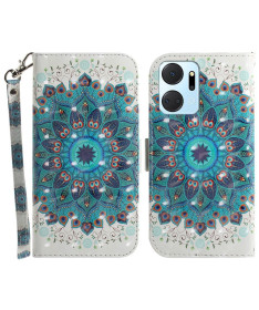 Honor X7a - Housse Paon Mandala