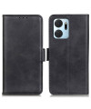 Étui Honor X7a portefeuille revêtement simili cuir mat