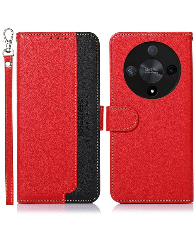 Housse Honor Magic 6 Lite 5G KHAZNEH coutures apparentes