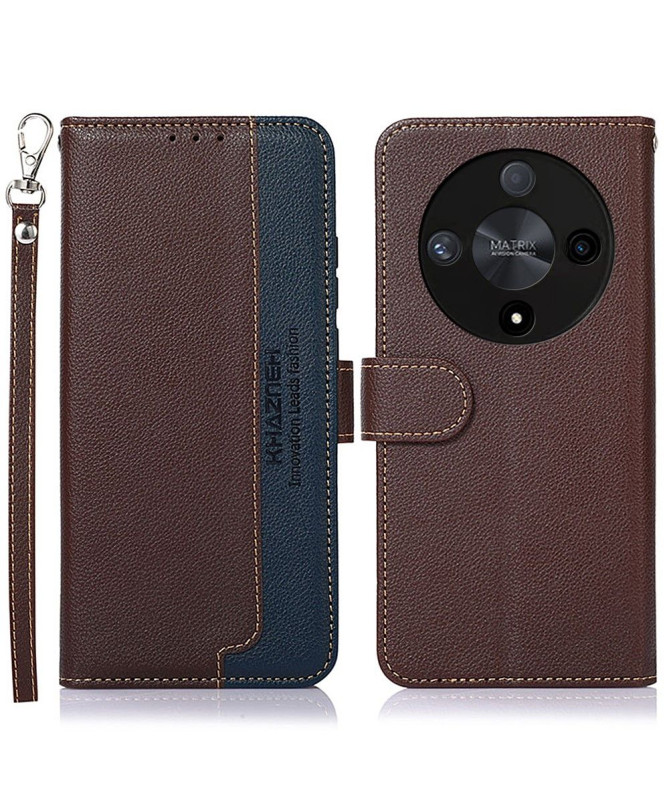 Housse Honor Magic 6 Lite 5G KHAZNEH coutures apparentes