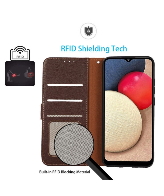 Housse Honor Magic 6 Lite 5G KHAZNEH coutures apparentes