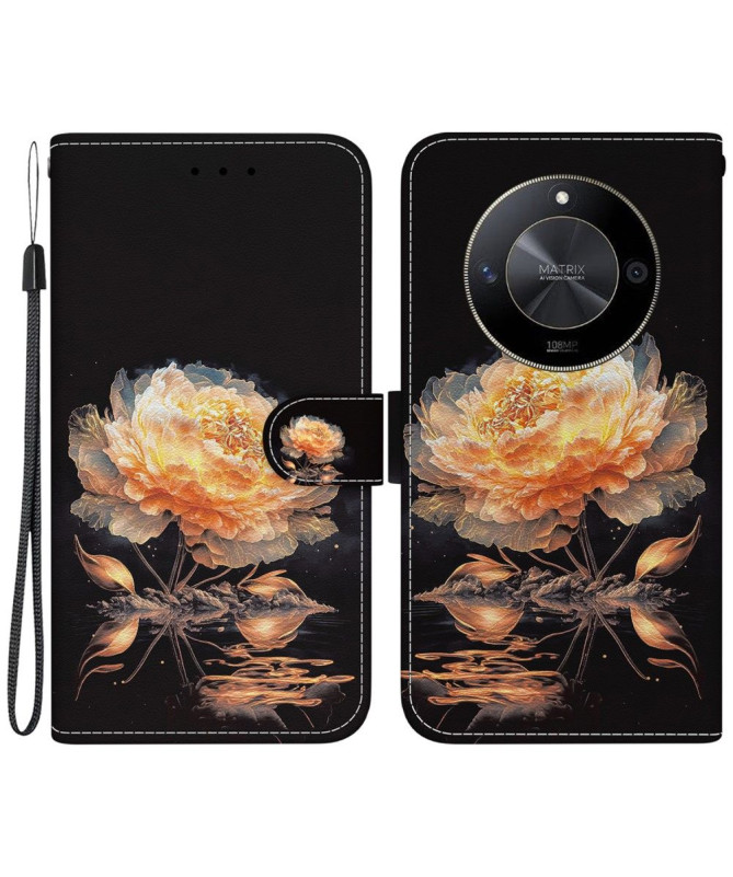 Housse Honor Magic 6 Lite 5G Lotus Nocturne