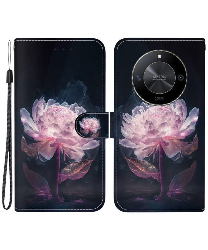 Housse Honor Magic 6 Lite 5G Lotus Nocturne