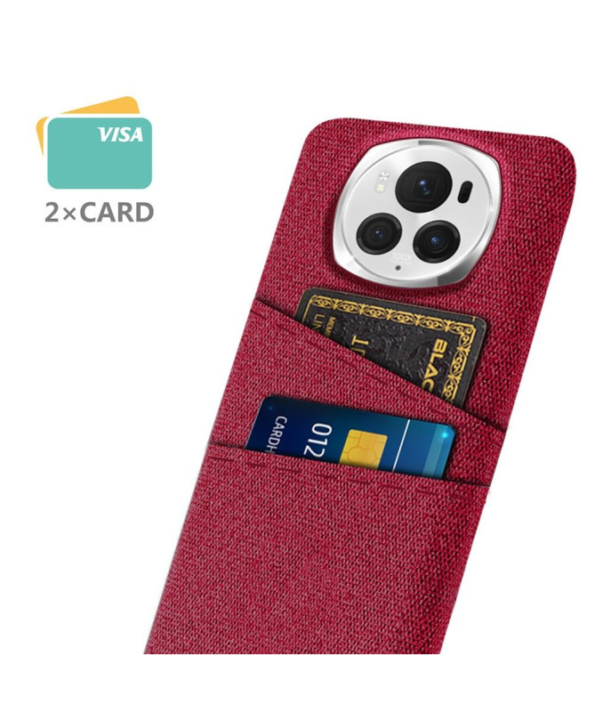 Coque Honor Magic 6 Pro Tissu Porte-Cartes