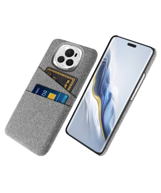 Coque Honor Magic 6 Pro Tissu Porte-Cartes