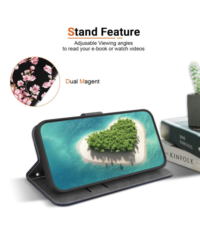 Housse Honor Magic 5 Lite Cerisier en Fleurs