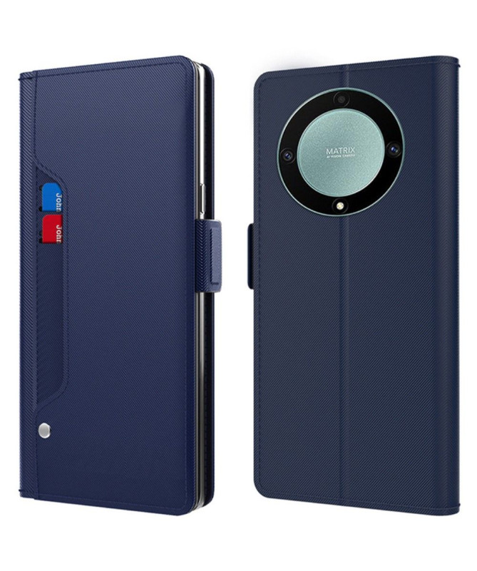 Housse Honor Magic 5 Lite premium porte cartes avec miroir