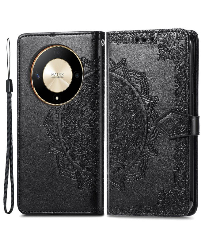 Housse Honor Magic 6 Lite / X9b Mandala Relief