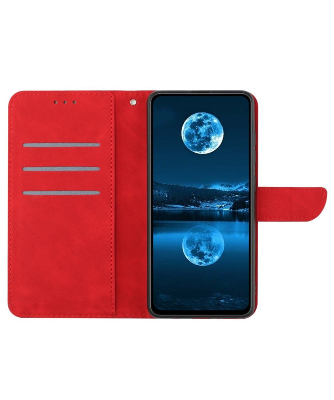 Housse Honor 200 Lite Lines effet cuir rétro