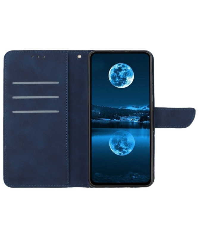 Housse Honor 200 Lite Lines effet cuir rétro