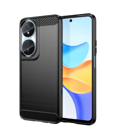 Coque Honor 90 Smart Carbone Brossée