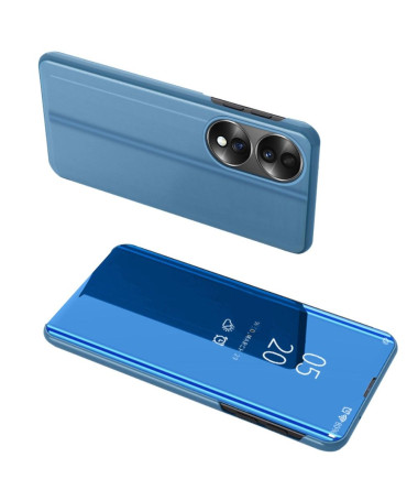 Coque Honor 90 Smart avec rabat effet miroir