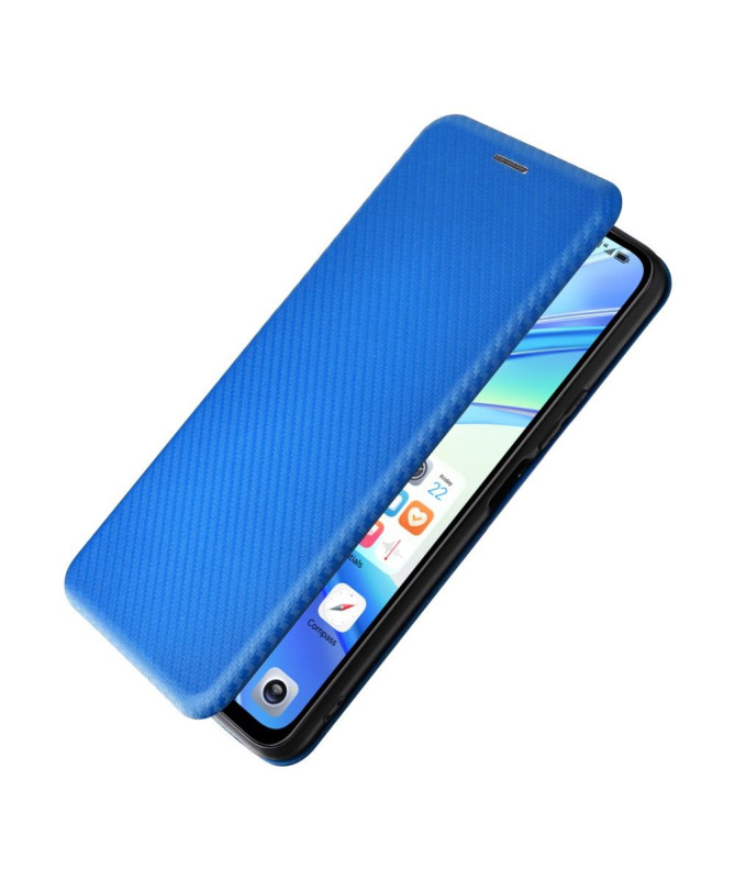 Housse Honor 90 Smart simili cuir fibre de carbone
