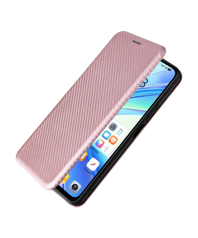 Housse Honor 90 Smart simili cuir fibre de carbone