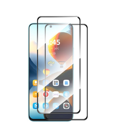 Honor 90 Smart - Protections d'écran en verre trempé Full Size (2 pièces)