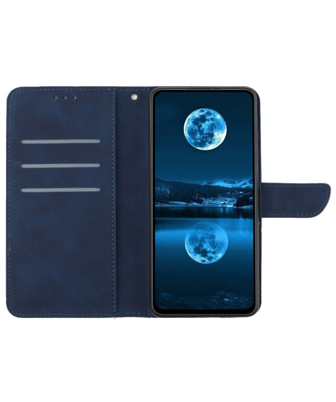 Housse Honor 90 Smart Lines effet cuir rétro