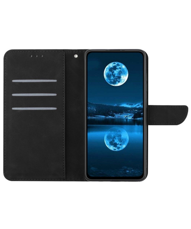 Housse Honor 90 Smart Lines effet cuir rétro