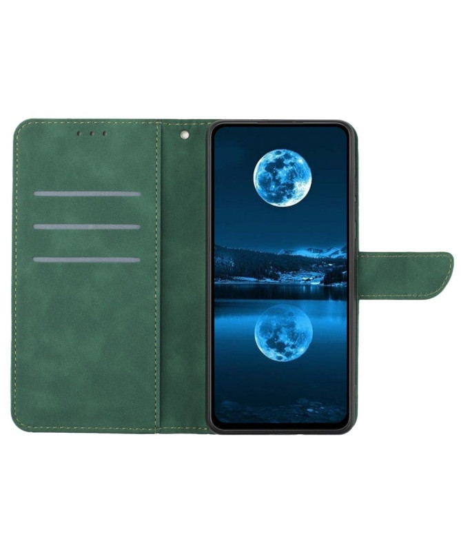 Housse Honor 90 Smart Lines effet cuir rétro